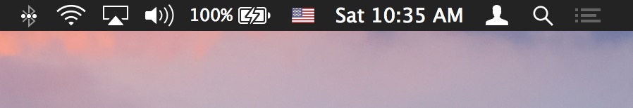 Siri menu icon gone