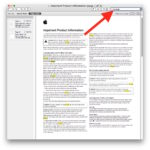 Search box in Preview to search PDF on Mac