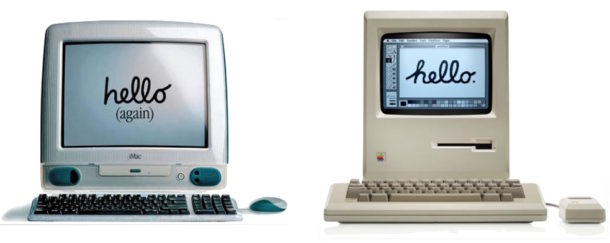 Hello Macintosh, hello again iMac