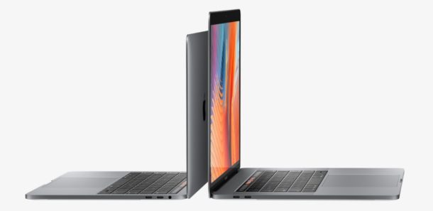 New MacBook Pro 13 and 15 inch model