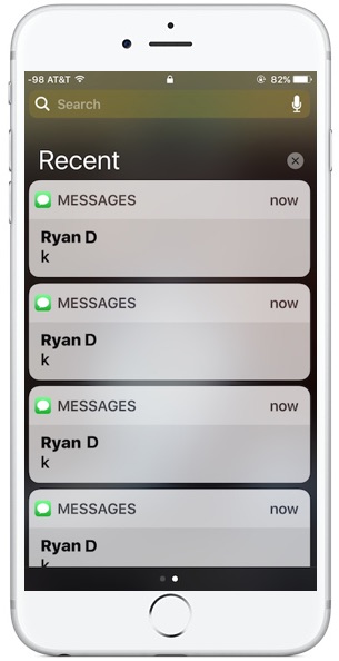 Clear all notifications from iPhone with a simple trick