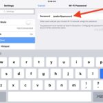 Changing the personal wifi hotspot password on iPhone and iPad