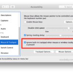 Disable trackpad when external mouse or trackpad connected to Mac