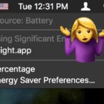 How to check battery life in time remaining under MacOS