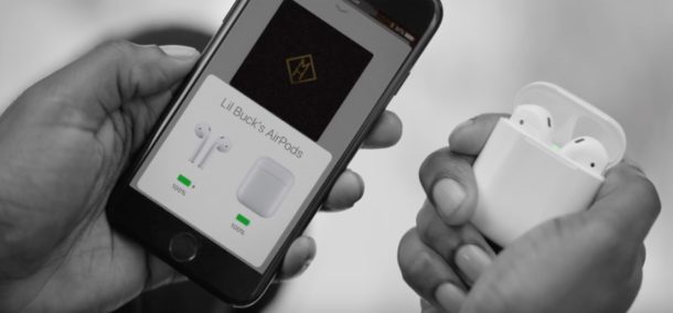 AirPods синхронизированы с iPhone в новом рекламном ролике AirPods