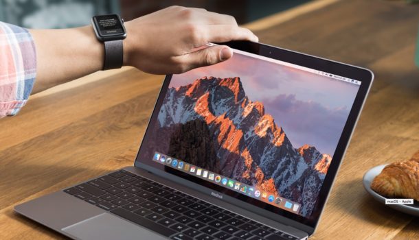 Разблокируйте Mac с Apple Watch