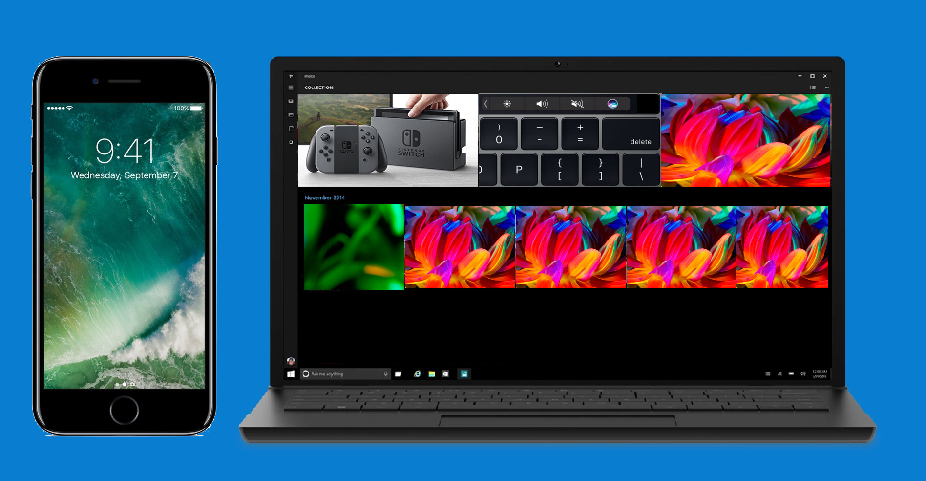 how to download iphone photos on windows 10