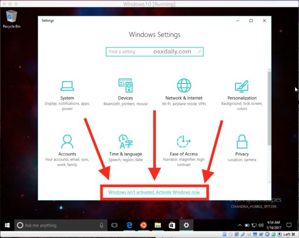 activate windows go to settings to activate windows 10 download