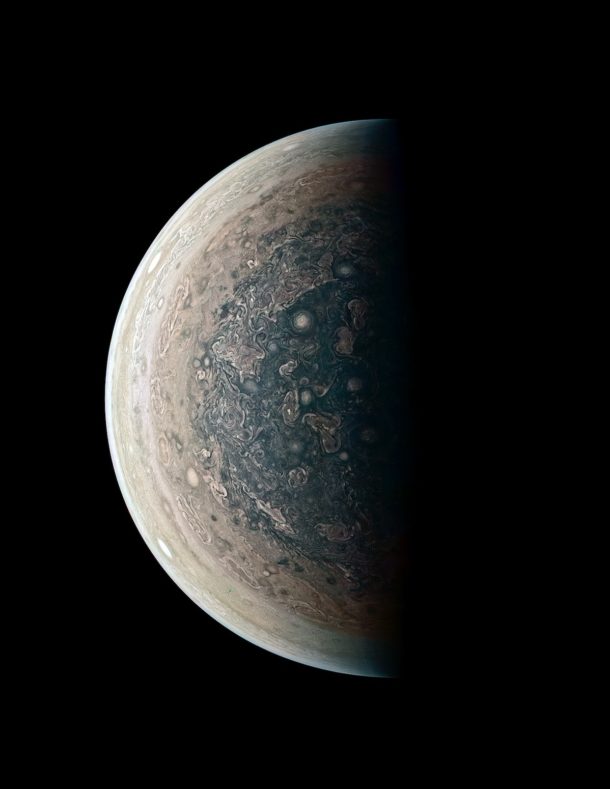 Jupiter from Below via NASA