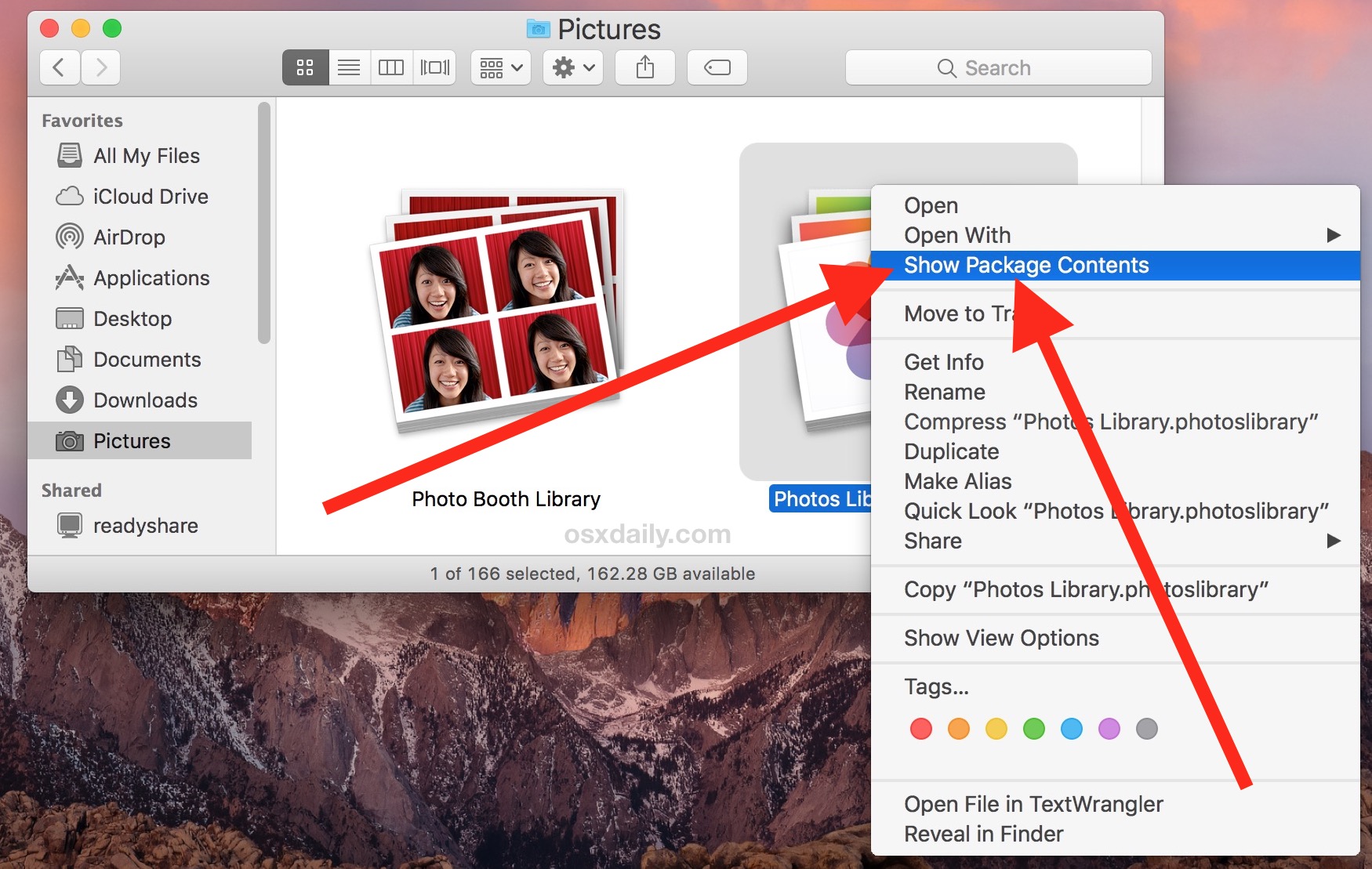 Where Photos are stored on Mac