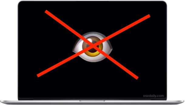 How to disable Mac camera completely