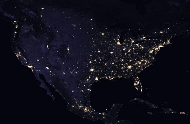 4 Stunning Earth Night Lights Wallpapers from NASA | OSXDaily