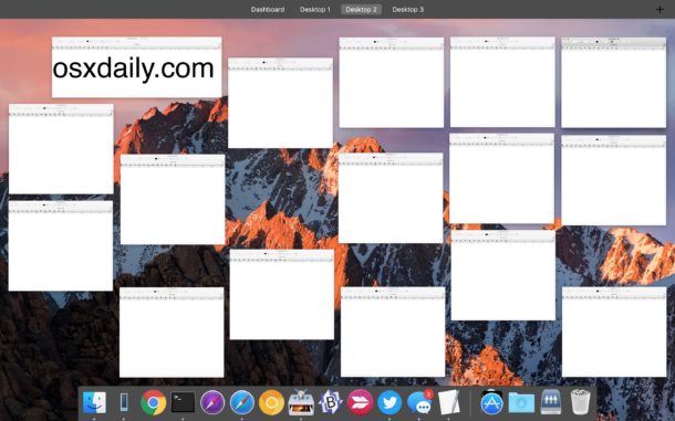 See all open windows in Mac OS
