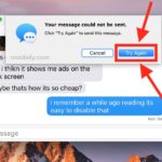 Resend a message on Mac