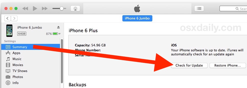 Downgrade iOS 11 with update in iTunes and choosing IPSW