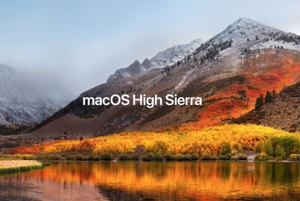 New features coming to MacOS High Sierra 