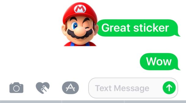 How to find where a sticker came from in iOS Messages