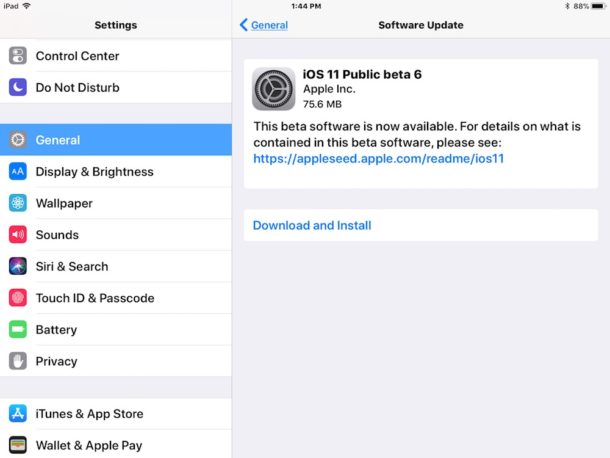 iOS 11 public beta 8 and beta 9 are available to download