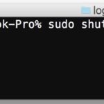 Shutdown a Mac from Command Line