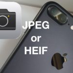 How to change iPhone Camera image format