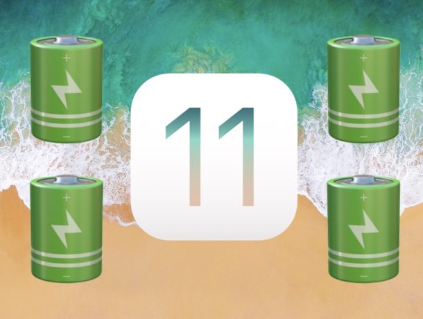 Fix iOS 11 battery life problems 