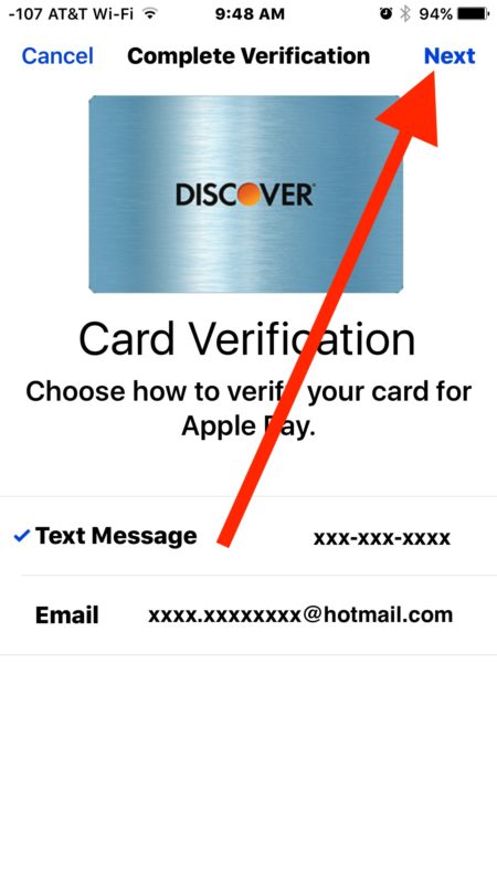 Add new cards to Apple Pay 