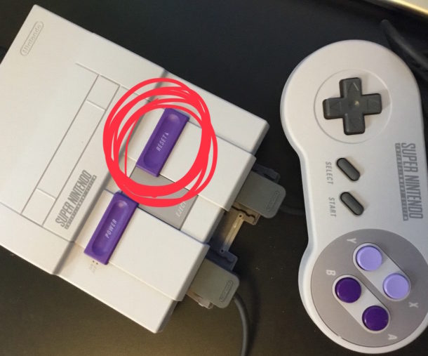 How to save a game from anywhere on SNES Classic