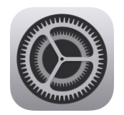 iOS settings icon