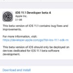 iOS 11.1 beta 4