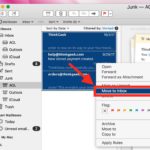 Move a group of emails from Junk to Mail inbox on Mac