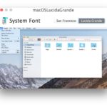 Change the MacOS System Font to Lucida Grande