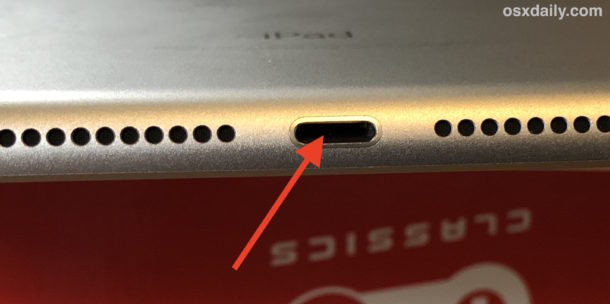 Check for port obstructions on iPad which can prevent charging