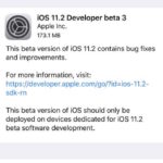 iOS 11.2 beta 3