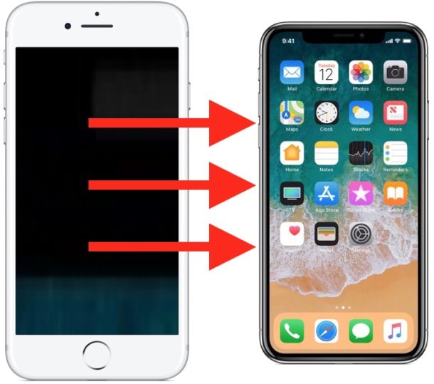 Migrate everything to new iPhone X from old iPhone