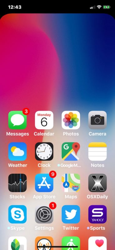 Reachability successfully activated on iPhone X