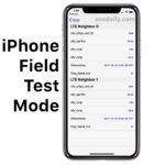 iPhone Field Test Mode