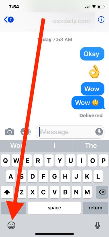 How to enable One Handed Keyboard on iPhone 
