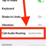 Enable automatically answer iPhone calls