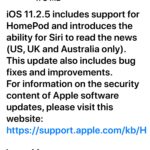 iOS 11.2.5 update download