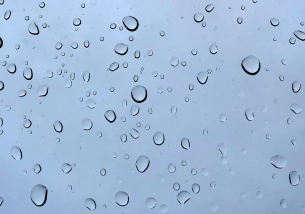 Water droplets image wallpaper horizontal