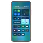 How to open Control Center on iPhone X