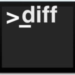 Use diff to compare files at the command line