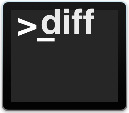 Используйте diff для сравнения файлов в командной строке