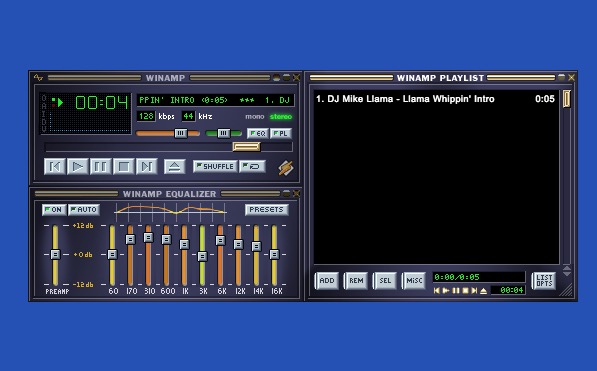 Get retro with WinAmp in a modern web browser