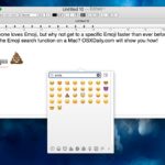Search Emoji on the Mac