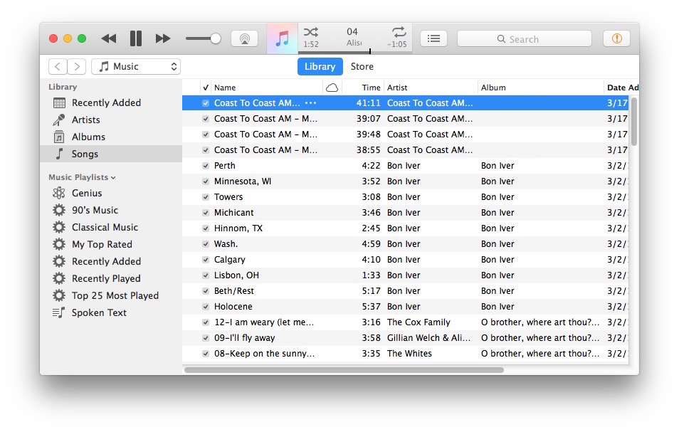 Listen to audio in iTunes without adding to iTunes library