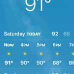 Open the Weather app for a location