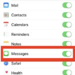 How to enable Messages in iCloud