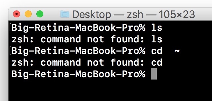 set up command line for mac