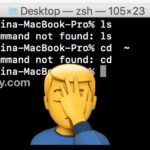 Fix command not found error messages in Terminal for Mac